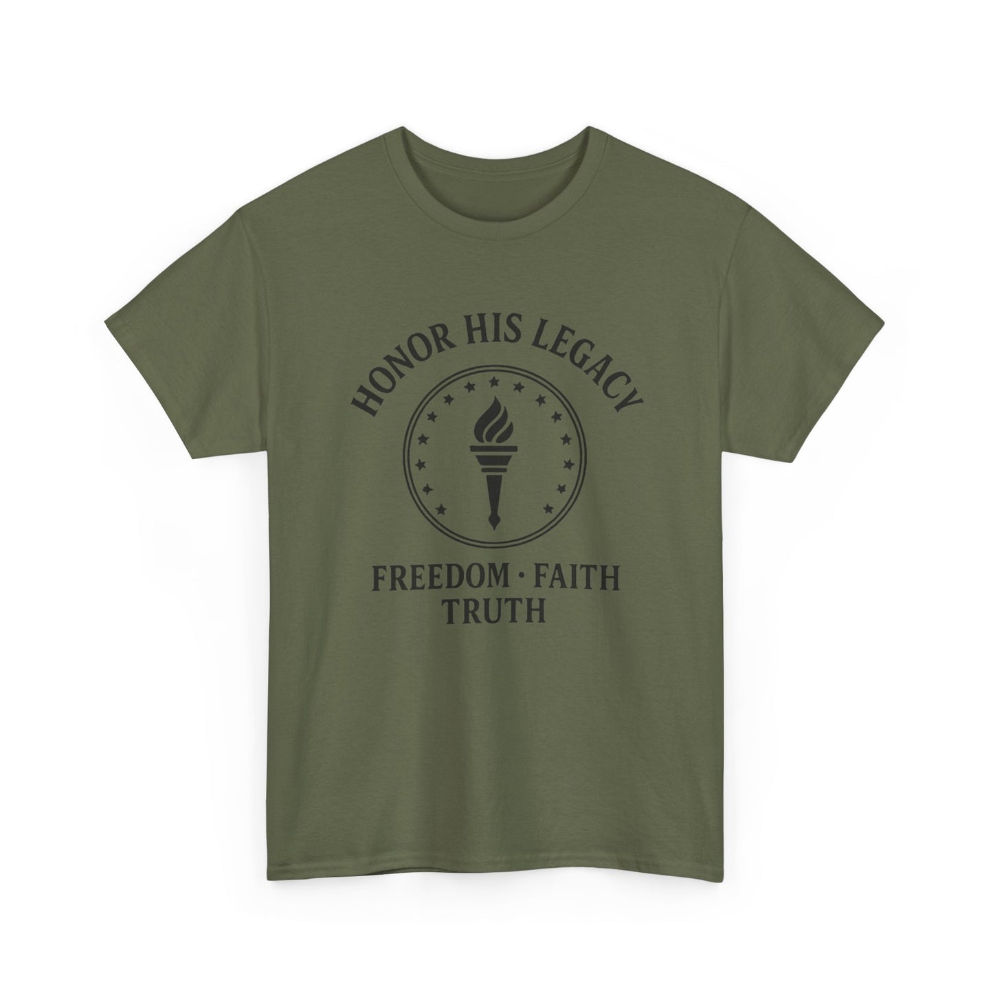 Unisex Tribute Tee - Honor His Legacy, In Memory of Loved Ones, Comfort Wear for Memorials, Faith-Based Apparel, Support Causes