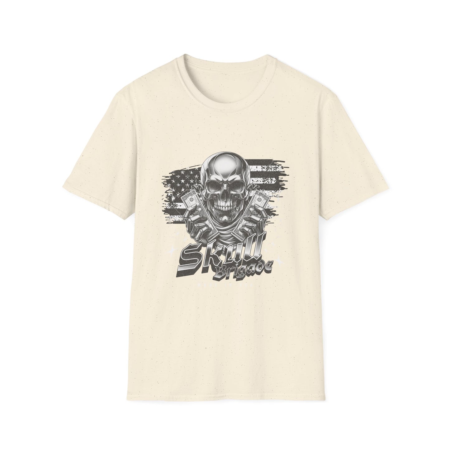 Skull Mage Unisex Softstyle T-Shirt | Cool Graphic Tee, Casual Wear, Gift for Him, Vintage Style, Music Festival