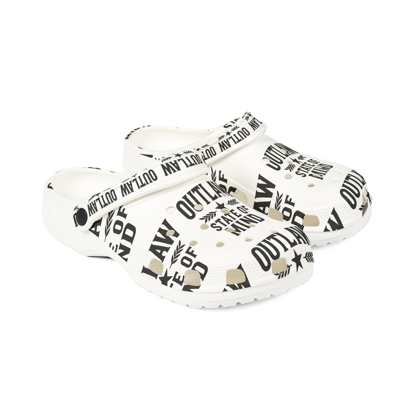 Stylish EVA Foam Clogs, Outlaw State of Mind Slip-Ons, Comfortable Summer Footwear, Perfect for Casual Wear, Ideal Gift for [...]