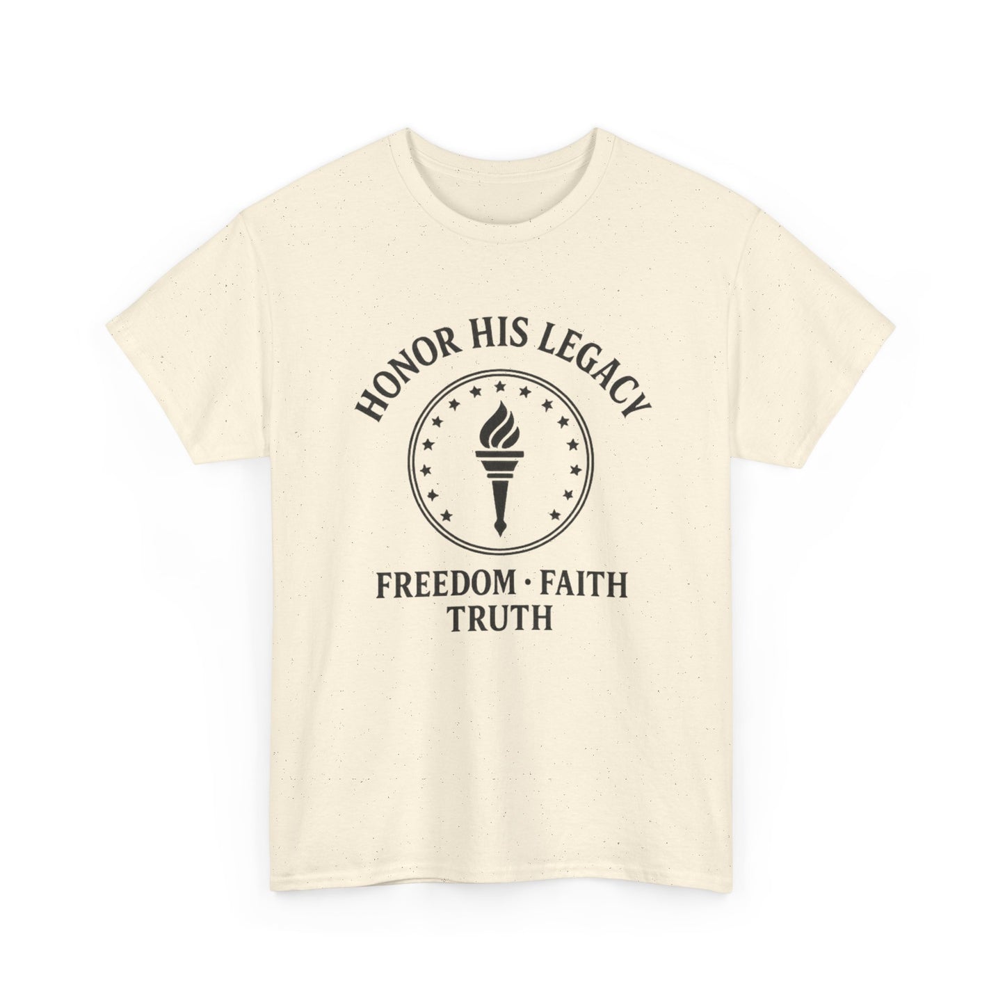 Unisex Tribute Tee - Honor His Legacy, In Memory of Loved Ones, Comfort Wear for Memorials, Faith-Based Apparel, Support Causes