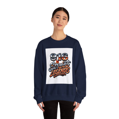 Street Legends Unisex Crewneck Sweatshirt, Urban Fashion, Cozy Streetwear, Gift for Him/Her, Casual Layering