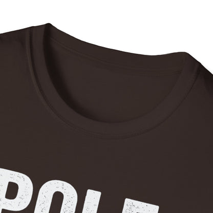 Pole Dancing Tryouts Unisex Softstyle T-Shirt, Fun Workout Tee, Fitness Gift, Dance Class Shirt, Gym Apparel, Sporty Outfit