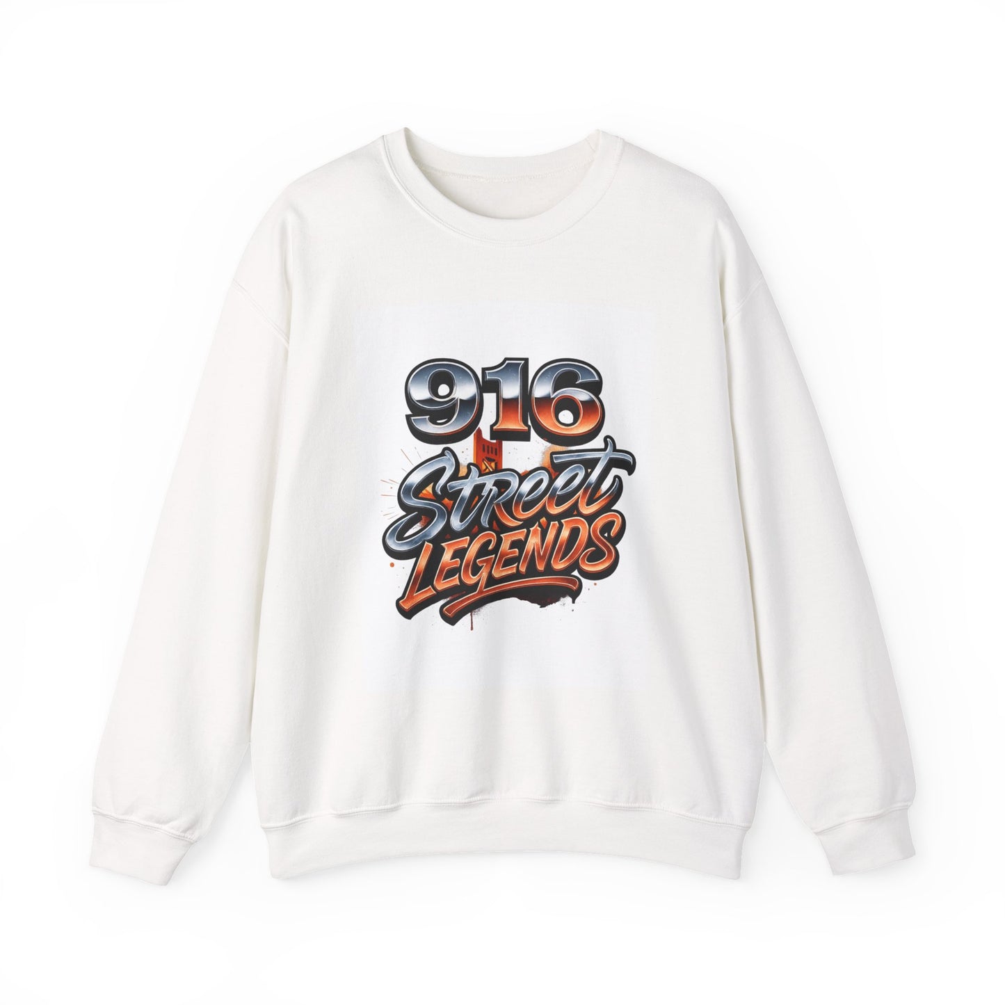 Street Legends Unisex Crewneck Sweatshirt, Urban Fashion, Cozy Streetwear, Gift for Him/Her, Casual Layering