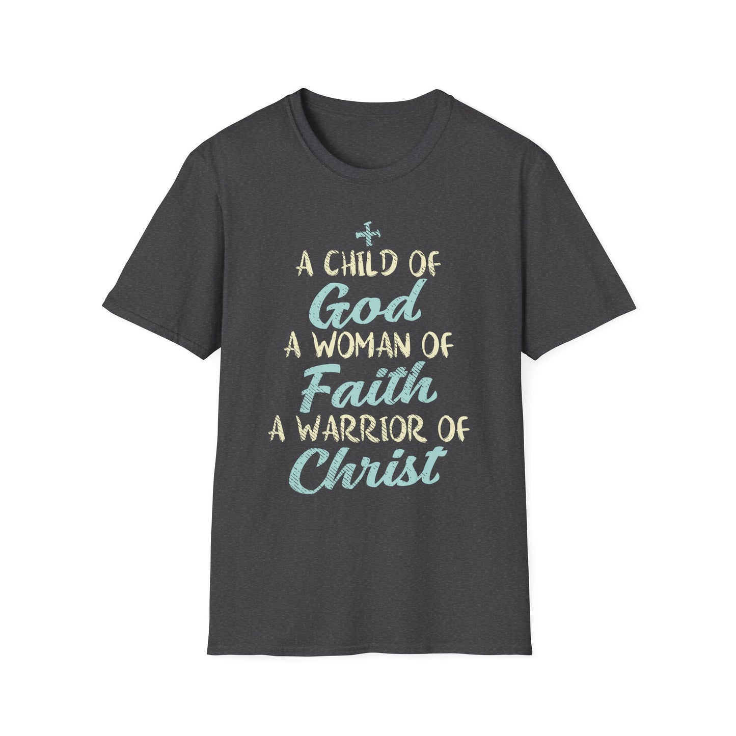 Faith Warrior T-Shirt | Inspirational Christian Tee, Spiritual Apparel, Gift for Believers, Religious Shirt, Motivational Wear