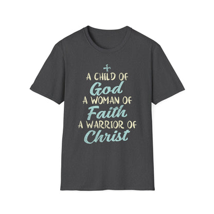 Faith Warrior T-Shirt | Inspirational Christian Tee, Spiritual Apparel, Gift for Believers, Religious Shirt, Motivational Wear