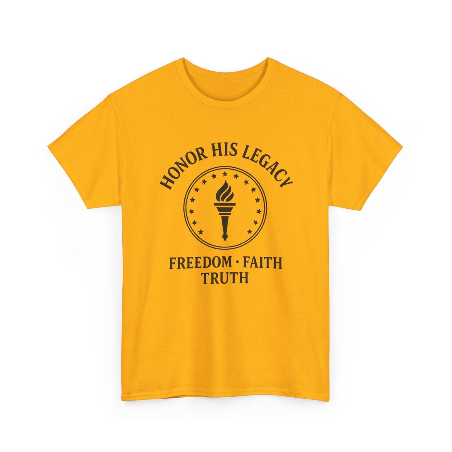 Unisex Tribute Tee - Honor His Legacy, In Memory of Loved Ones, Comfort Wear for Memorials, Faith-Based Apparel, Support Causes