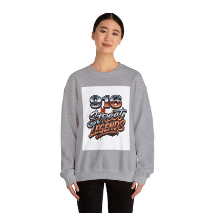 Street Legends Unisex Crewneck Sweatshirt, Urban Fashion, Cozy Streetwear, Gift for Him/Her, Casual Layering