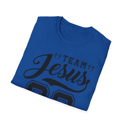 Team Jesus Unisex Softstyle T-Shirt - Faith Hope Love Graphic Tee, Christian Apparel, Church Event Wear, Gift for Believers, [...]