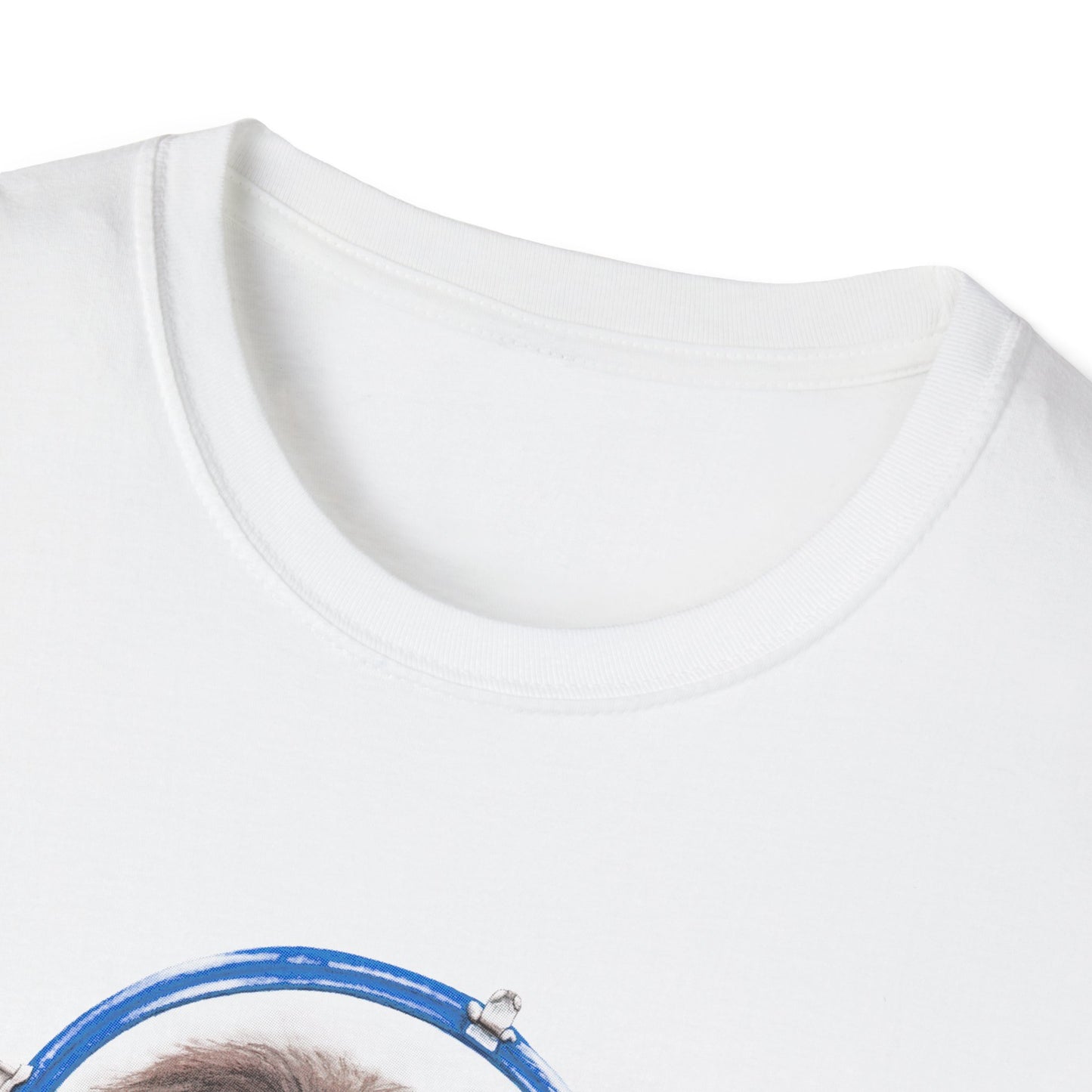 Funny Monkey Softstyle T-Shirt - Middle Finger Simian Humor