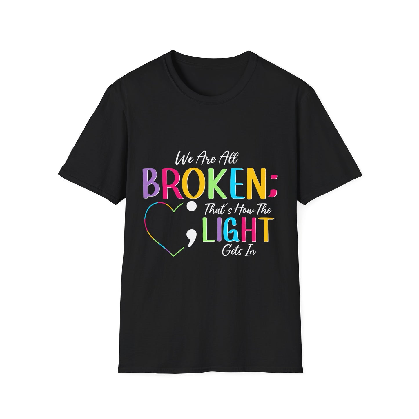 Broken Light Inspirational T-Shirt
