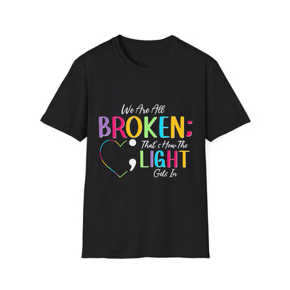Broken Light Inspirational T-Shirt