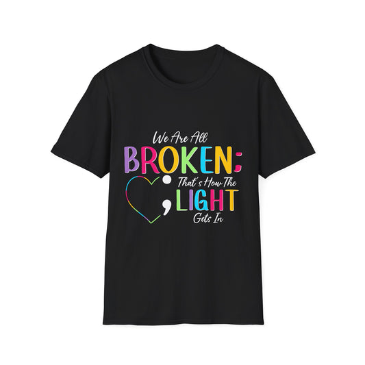Broken Light Inspirational T-Shirt