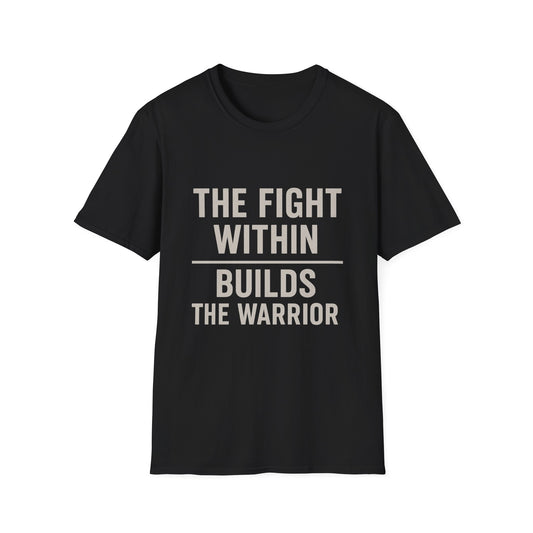 Warrior Spirit T-Shirt - Motivational Shirt, Inspirational Gift, Relaxed Fit Tee, Casual Wear, Fitness Apparel