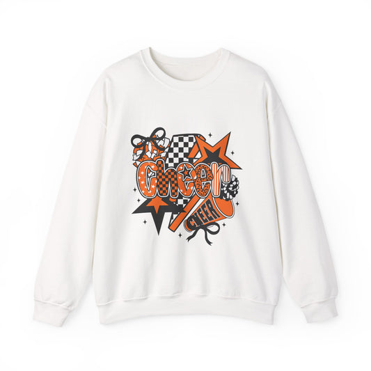 Cheer Squad Sweatshirt, Cheerleader Gift, Cozy Crewneck, Sports Fan Apparel, School Spirit Clothing, Team Spirit Wear