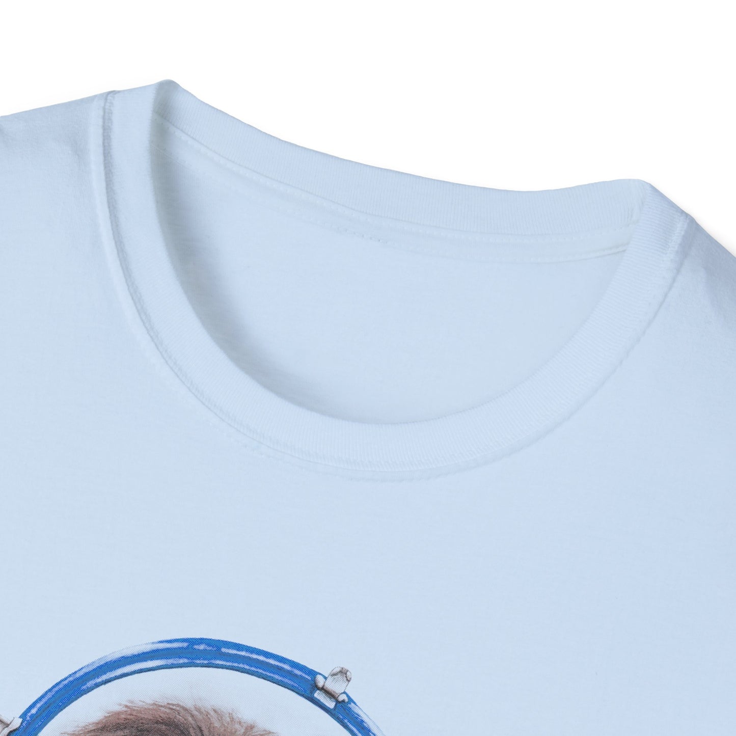 Funny Monkey Softstyle T-Shirt - Middle Finger Simian Humor