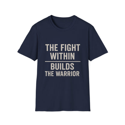 Warrior Spirit T-Shirt - Motivational Shirt, Inspirational Gift, Relaxed Fit Tee, Casual Wear, Fitness Apparel