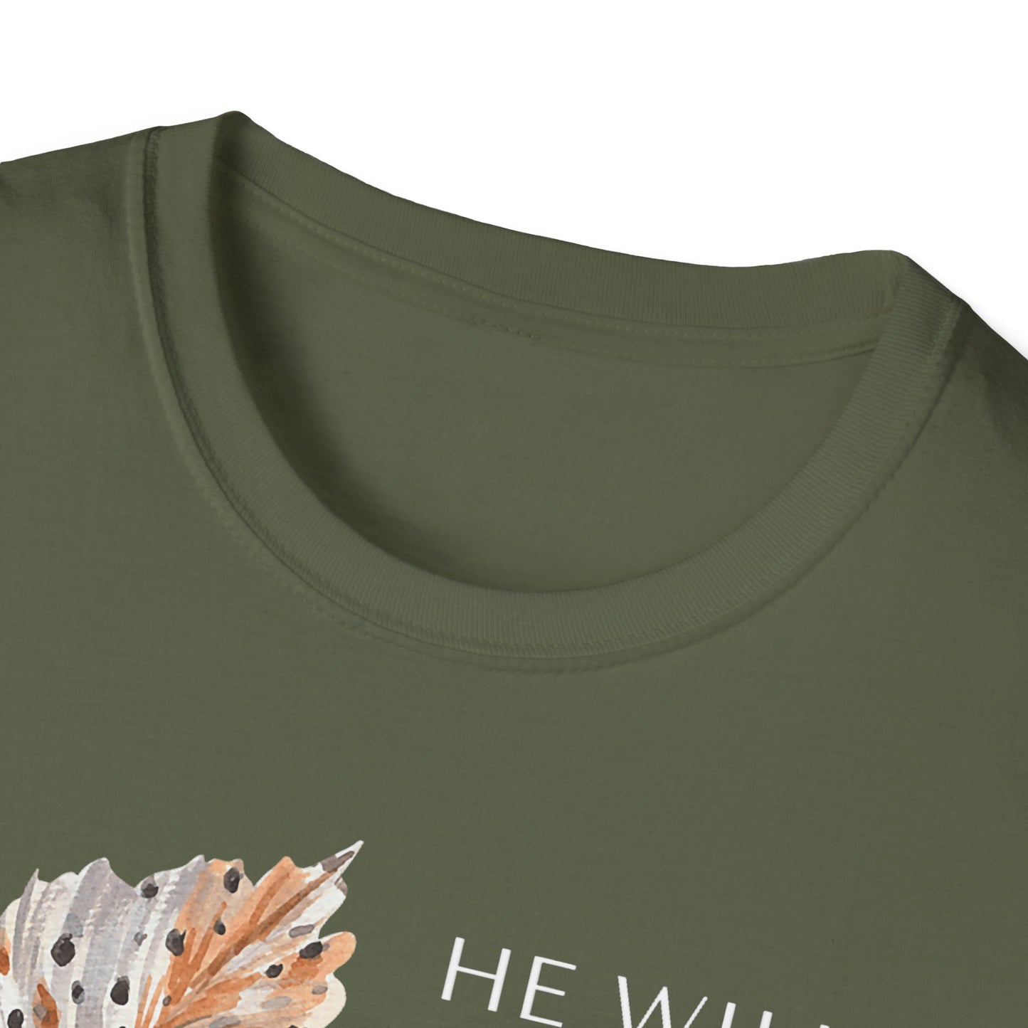 Faith-Inspired Unisex Softstyle T-Shirt – Psalm 91:4