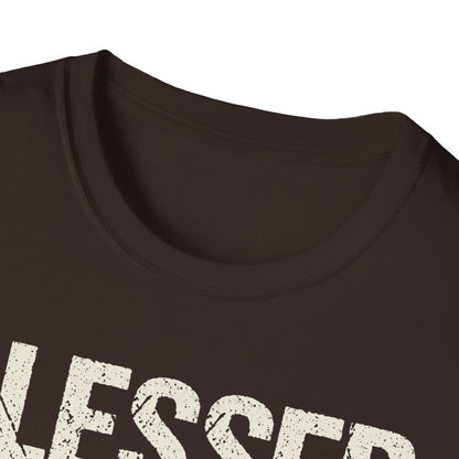 Faith-Inspired Graphic T-Shirt - Blessed, Saved, Loved - Perfect for Church, Gifts, or Everyday Wear