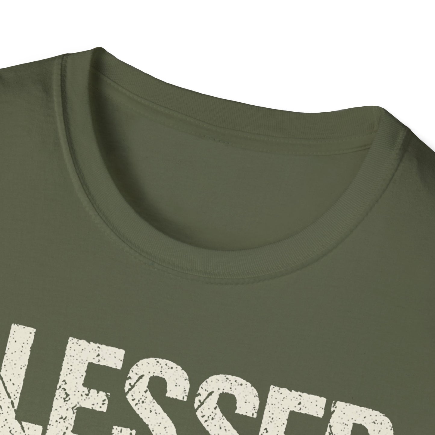 Faith-Inspired Graphic T-Shirt - Blessed, Saved, Loved - Perfect for Church, Gifts, or Everyday Wear
