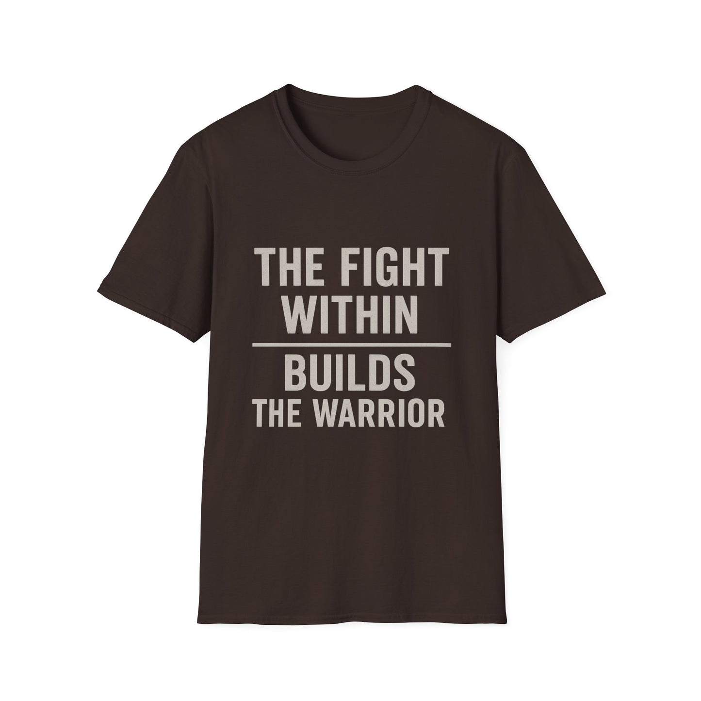 Warrior Spirit T-Shirt - Motivational Shirt, Inspirational Gift, Relaxed Fit Tee, Casual Wear, Fitness Apparel