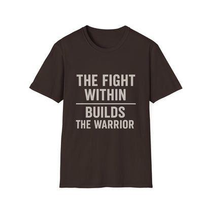 Warrior Spirit T-Shirt - Motivational Shirt, Inspirational Gift, Relaxed Fit Tee, Casual Wear, Fitness Apparel