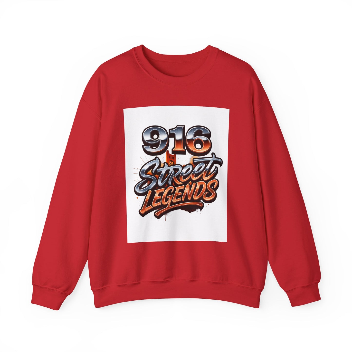 Street Legends Unisex Crewneck Sweatshirt, Urban Fashion, Cozy Streetwear, Gift for Him/Her, Casual Layering