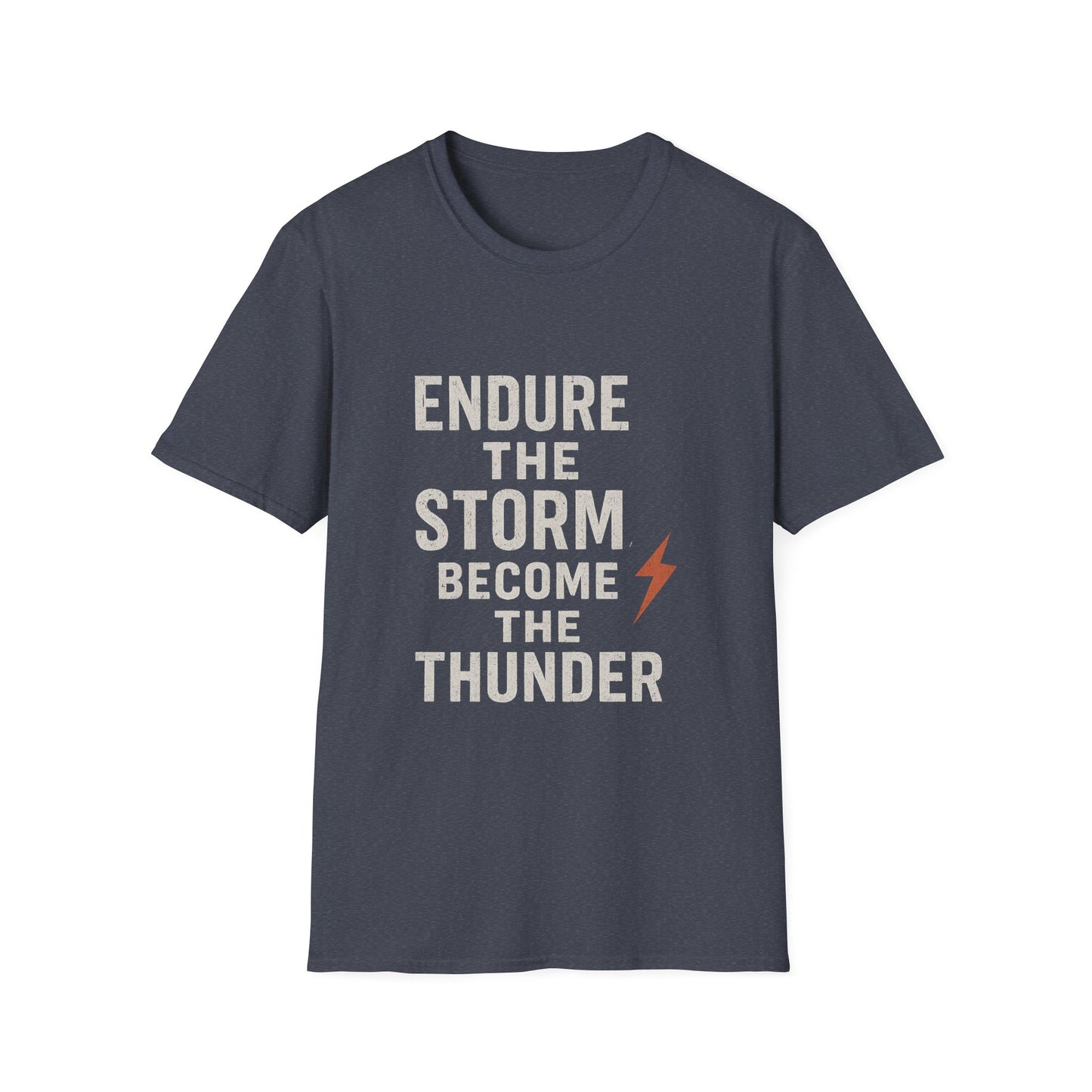 Inspirational Unisex T-Shirt - Endure the Storm Become the Thunder, Motivational Gift, Casual Wear, Positive Affirmation Tee, Fitness [...]