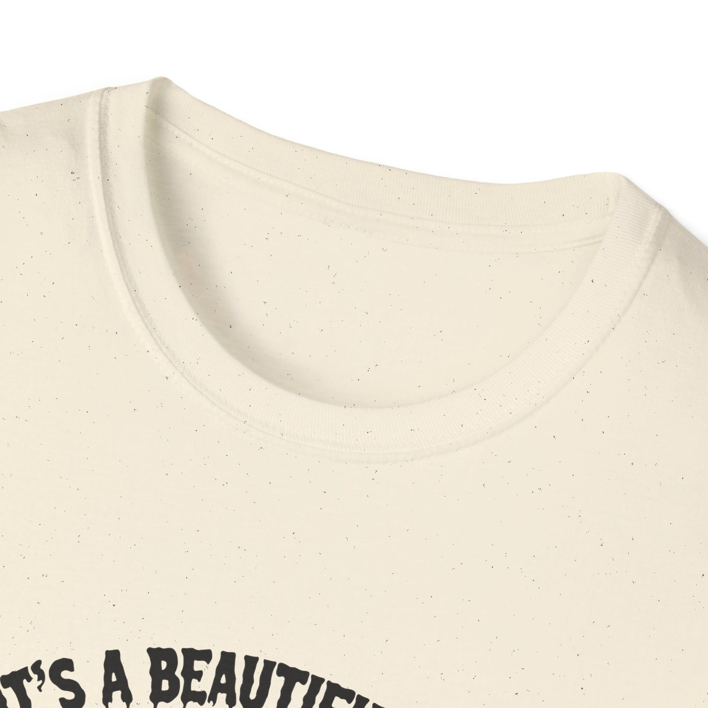 Skeleton Vibes T-Shirt - "It's a Beautiful Day to Leave Me Alone"