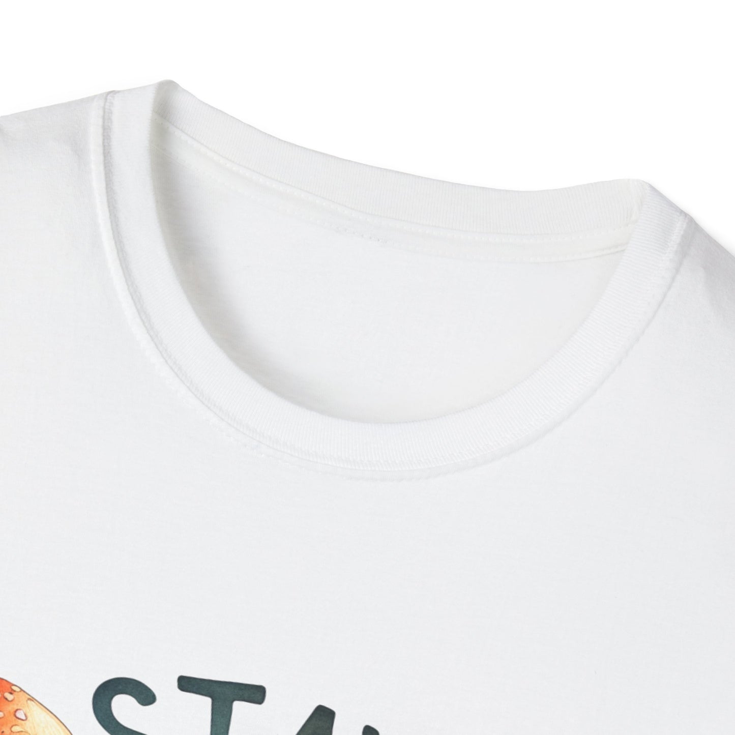 Stay Weird Unisex Softstyle T-Shirt - Fun Graphic Tee for Quirky Souls, Casual Wear, Gift for Birthday, Festival