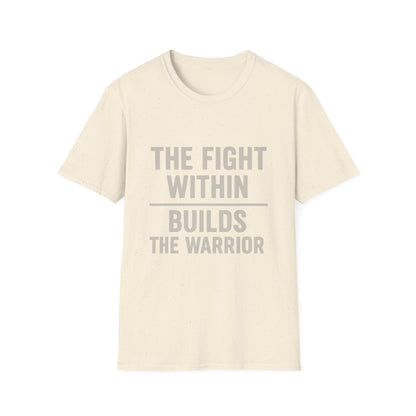 Warrior Spirit T-Shirt - Motivational Shirt, Inspirational Gift, Relaxed Fit Tee, Casual Wear, Fitness Apparel