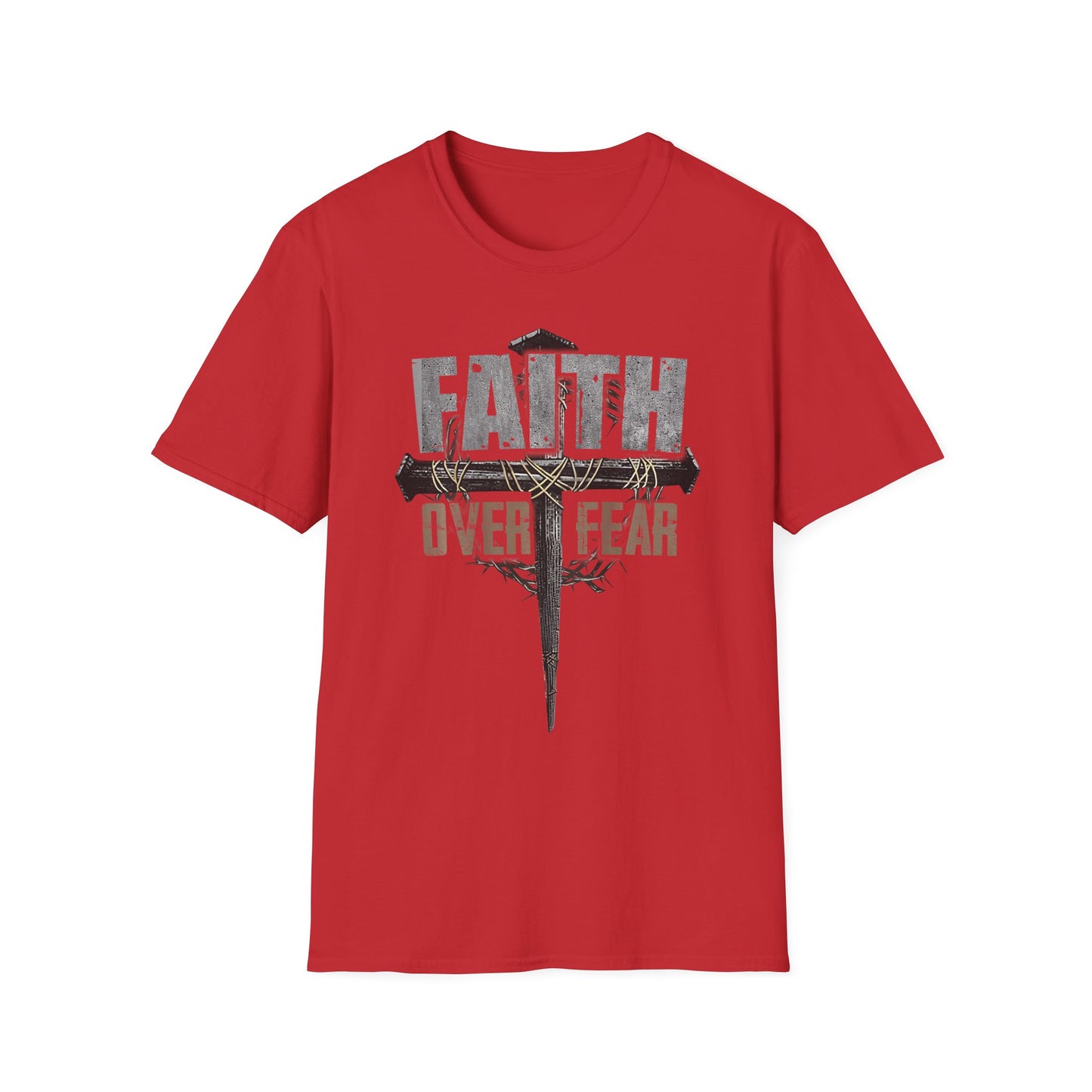 Faith Over Fear Unisex Softstyle T-Shirt | Motivational Tee for Everyday Wear, Inspirational Shirt, Gift for Friends, Christian [...]