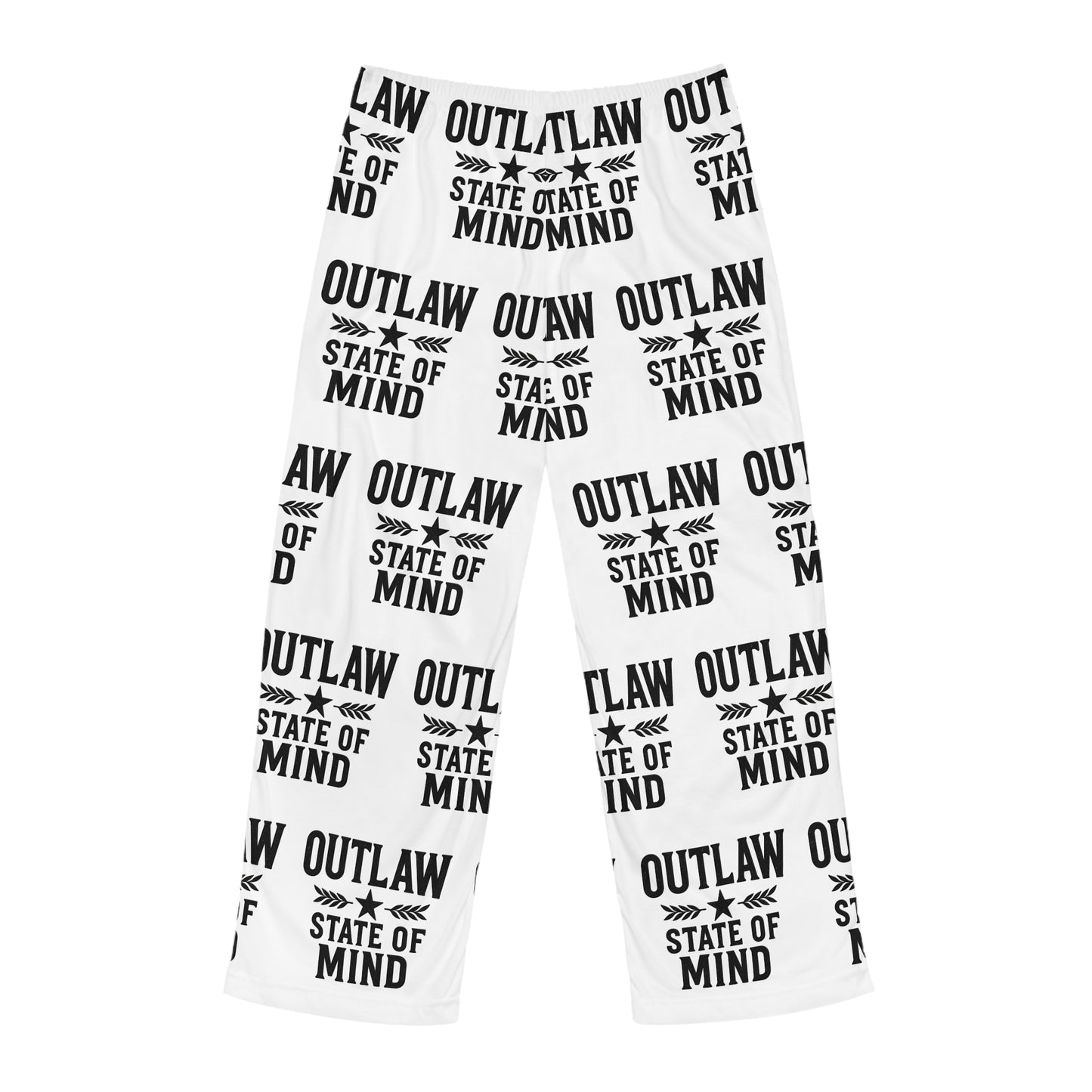 Men's Outlaw Pajama Pants, Relaxed Sleepwear, State of Mind Lounge Pants, Gifts for Him, Cozy Homewear, Casual Nightwear
