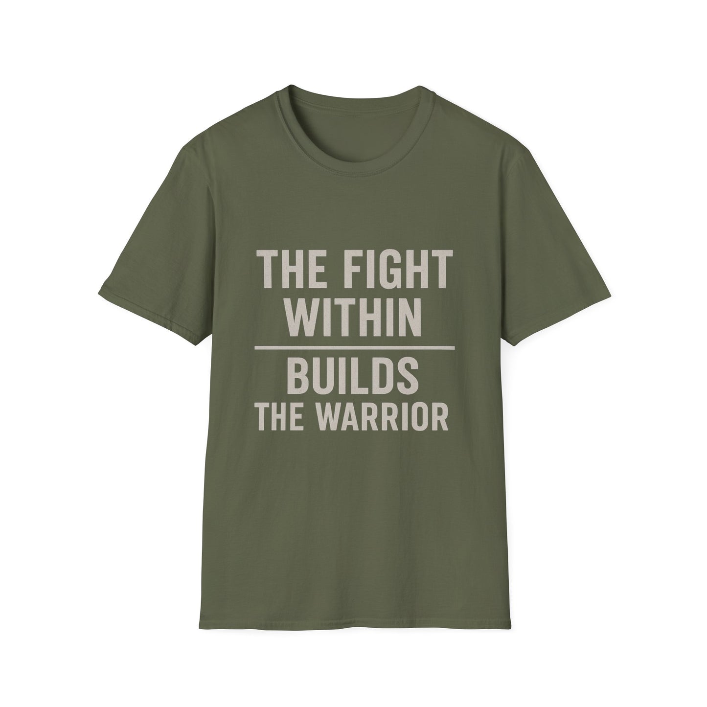 Warrior Spirit T-Shirt - Motivational Shirt, Inspirational Gift, Relaxed Fit Tee, Casual Wear, Fitness Apparel