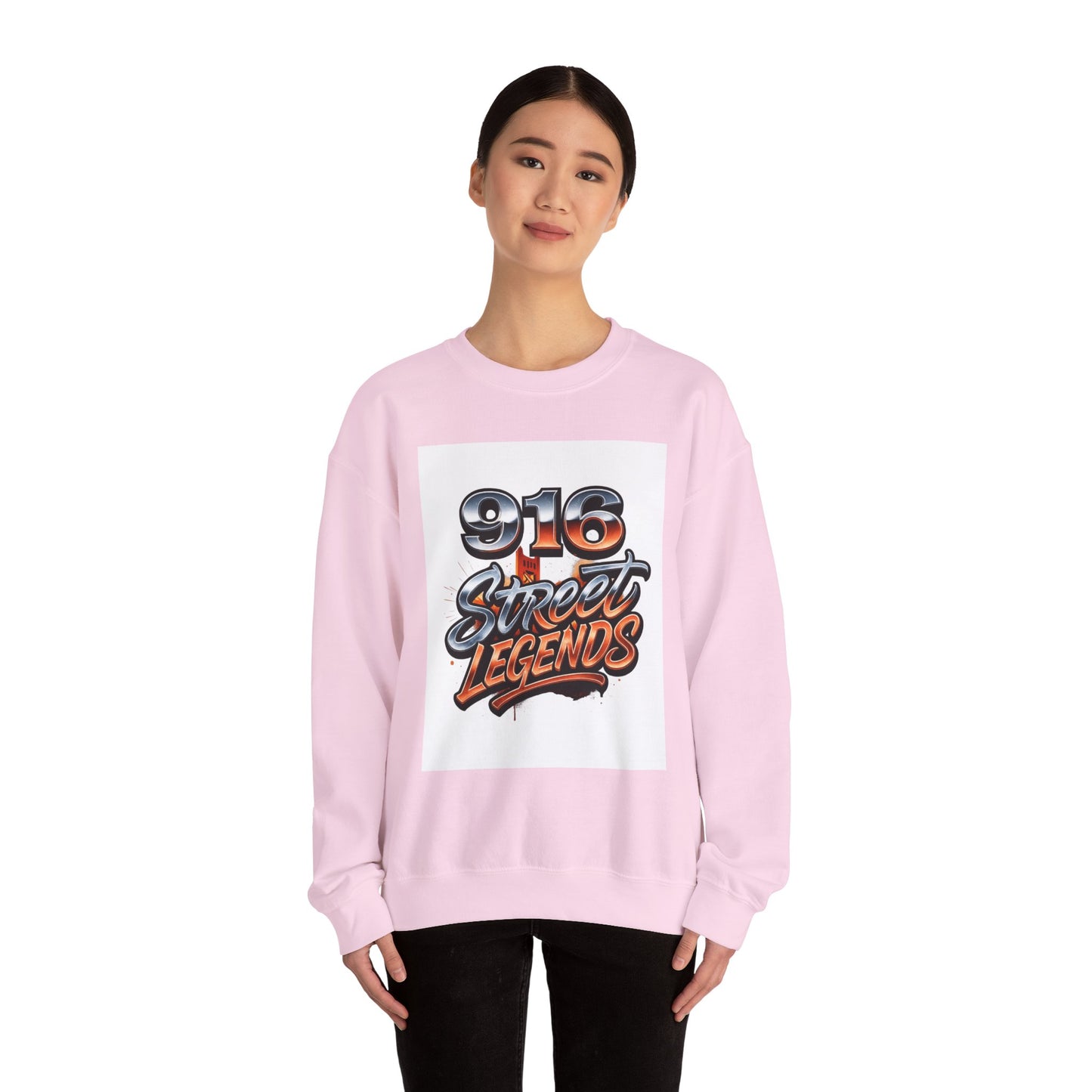 Street Legends Unisex Crewneck Sweatshirt, Urban Fashion, Cozy Streetwear, Gift for Him/Her, Casual Layering