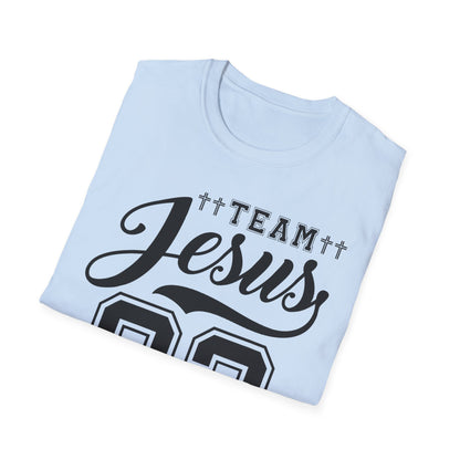 Team Jesus Unisex Softstyle T-Shirt - Faith Hope Love Graphic Tee, Christian Apparel, Church Event Wear, Gift for Believers, [...]
