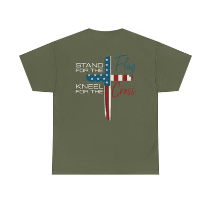 Patriotic Graphic Tee, Religious T-Shirt, Faith-Based Apparel, 4th of July Shirt, Inspirational Clothing