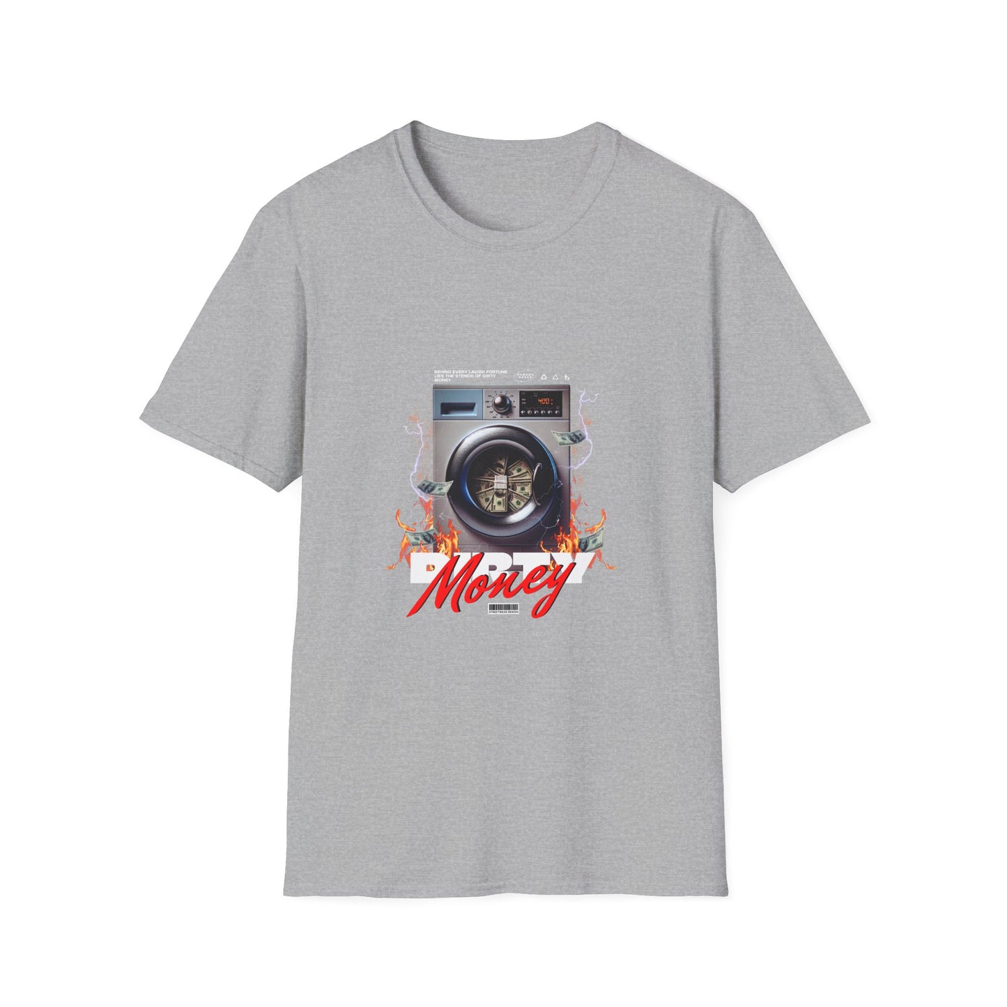 Money Vibes Unisex Softstyle T-Shirt - Streetwear, Graphic Tee, Casual Wear, Gift for Music Lovers, Unique Fashion Statement