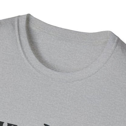 Funny Graphic Tee, Unisex Softstyle T-Shirt with Bat Design, Perfect for Halloween, Casual Wear, Gifts for Friends, Statement Shirt