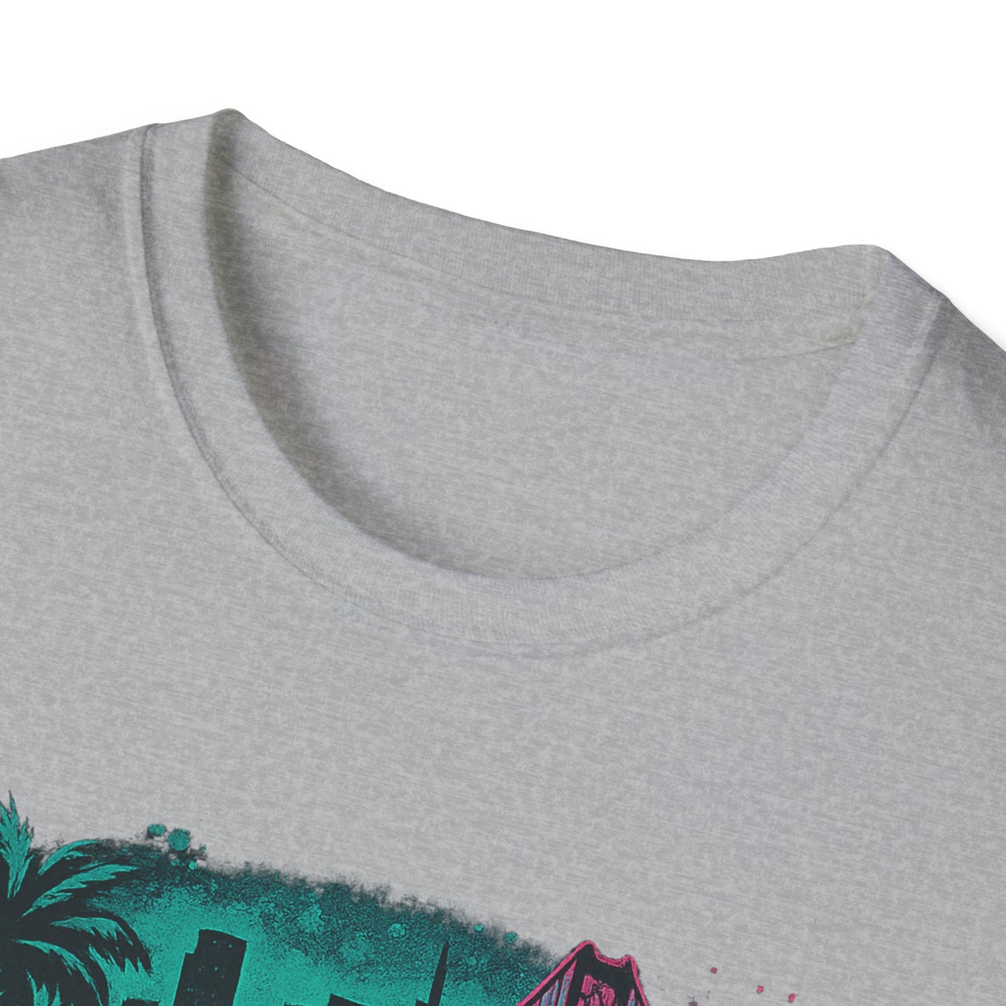 Hella Vibin' Unisex Softstyle T-Shirt, Summer Vibes, Festival Wear, Gift for Friends, Casual Lifestyle, Retro Design