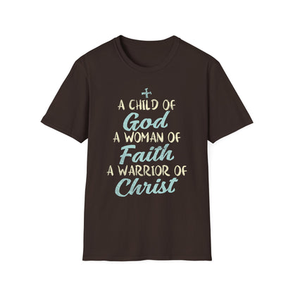 Faith Warrior T-Shirt | Inspirational Christian Tee, Spiritual Apparel, Gift for Believers, Religious Shirt, Motivational Wear