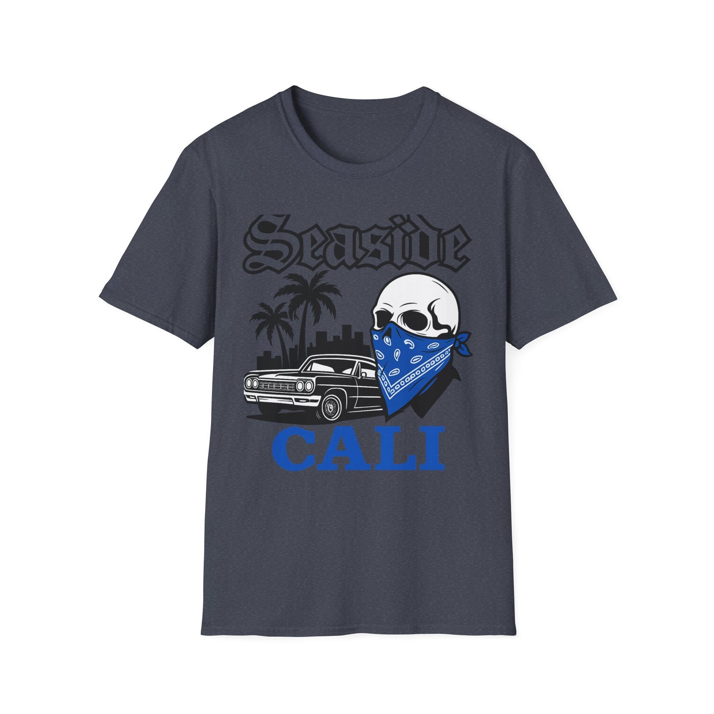Cali Vibes Graphic Tee | Unisex Softstyle T-Shirt, Seaside Shirt, Casual Wear, Beach Life, Gift for Him/Her