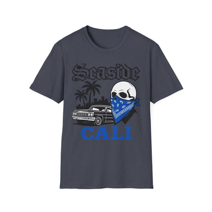 Cali Vibes Graphic Tee | Unisex Softstyle T-Shirt, Seaside Shirt, Casual Wear, Beach Life, Gift for Him/Her