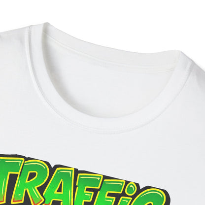 Traffic Is My Cardio T-Shirt, Fun Graphic Tee, Unisex Humor Shirt, Casual Wear, Gift for Drivers, Car Enthusiast Apparel