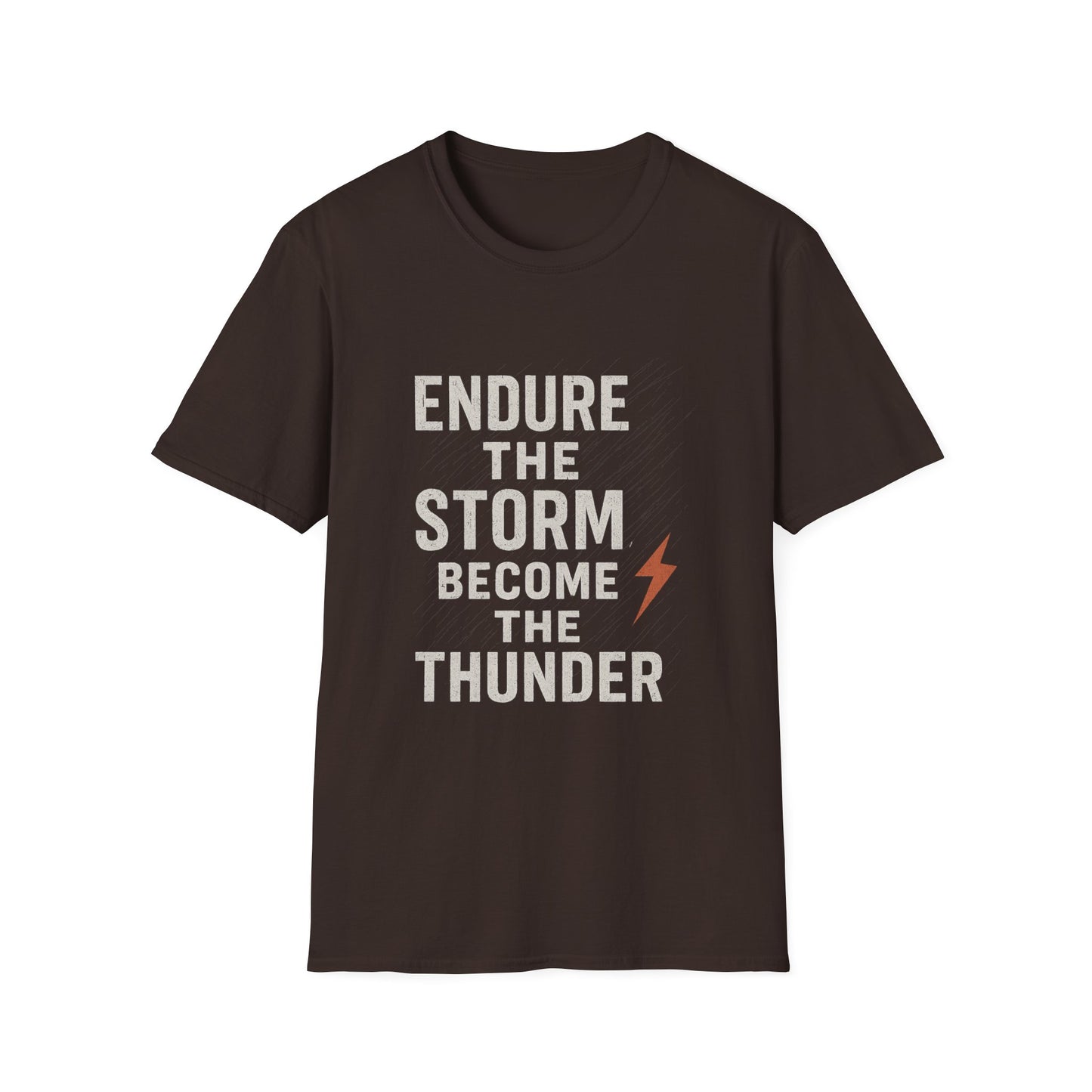 Inspirational Unisex T-Shirt - Endure the Storm Become the Thunder, Motivational Gift, Casual Wear, Positive Affirmation Tee, Fitness [...]