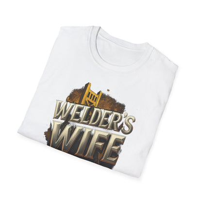 Welder's Wife Unisex T-Shirt, Celebratory Gift, Welding Family Shirt, Mother's Day, Birthday, Everyday Wear