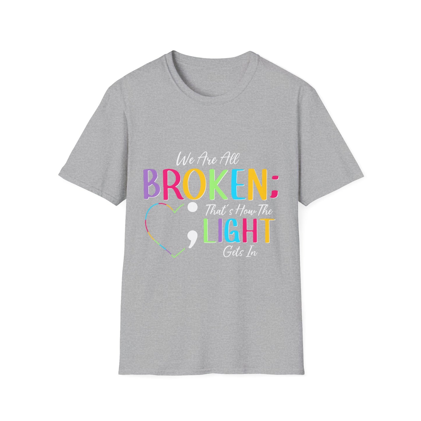 Broken Light Inspirational T-Shirt