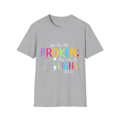 Broken Light Inspirational T-Shirt