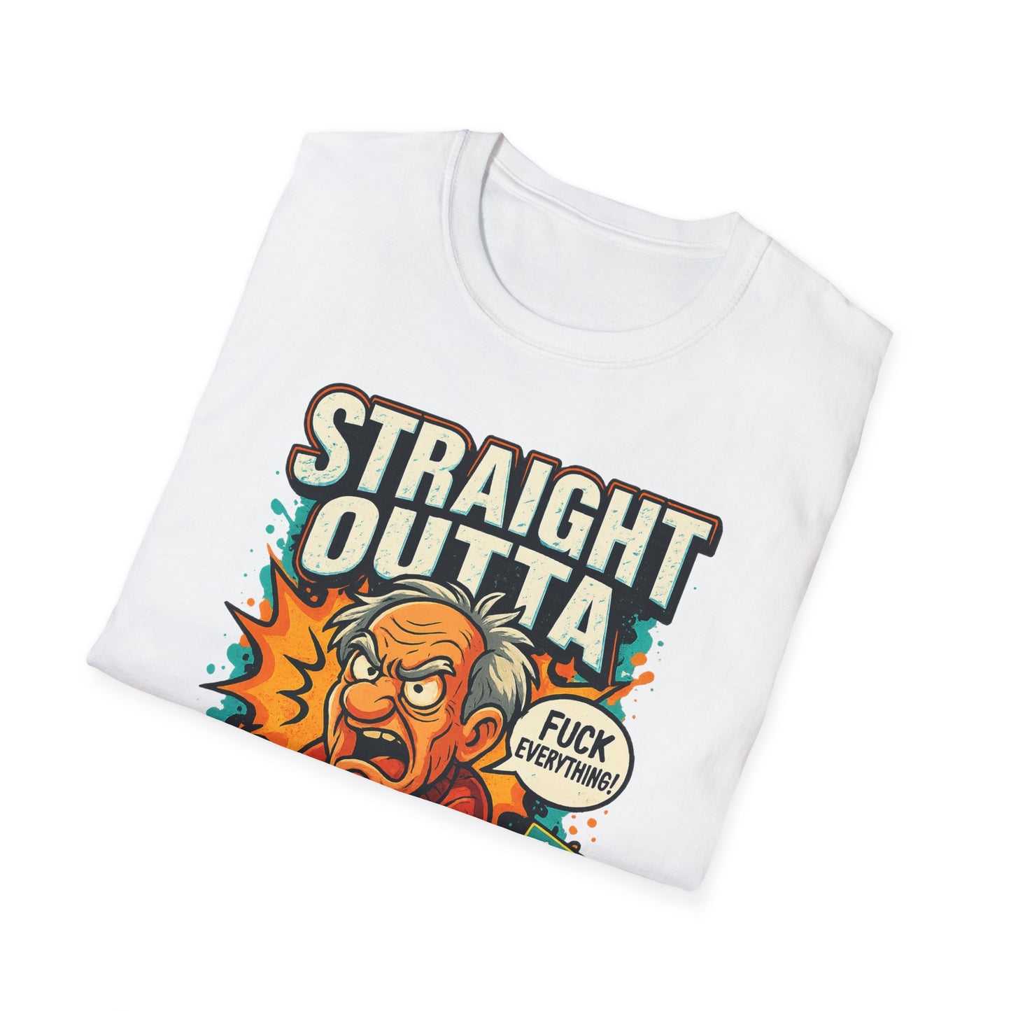 Unisex Graphic T-Shirt, Funny Quote Tee, Straight Outta Patience Shirt, Casual Wear, Gifts for Him/Her
