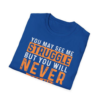 Motivational Quote T-Shirt - 'Never Quit' Inspiration