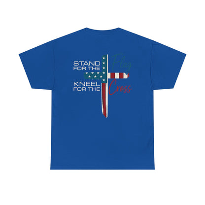 Patriotic Graphic Tee, Religious T-Shirt, Faith-Based Apparel, 4th of July Shirt, Inspirational Clothing